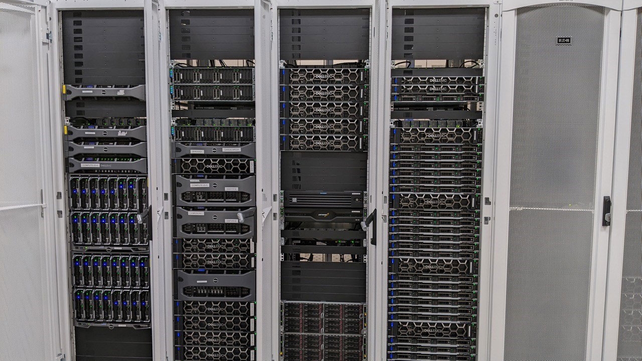 data rack in UAHPC